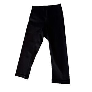 Lululemon Womens Black Compression Capri Leggings Size 4